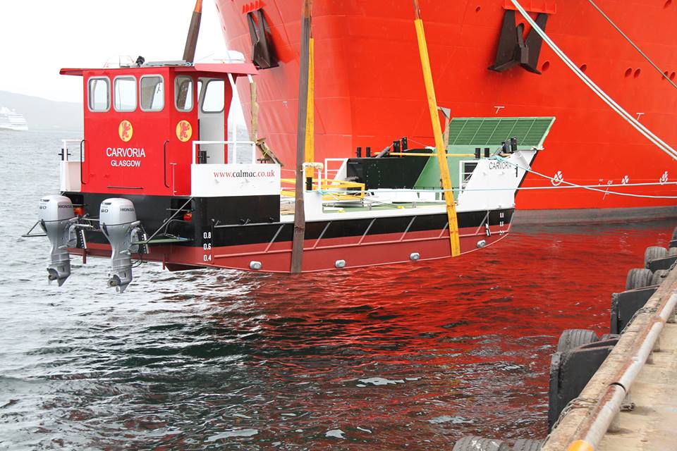 First Vessel Launch From New Boat Shed